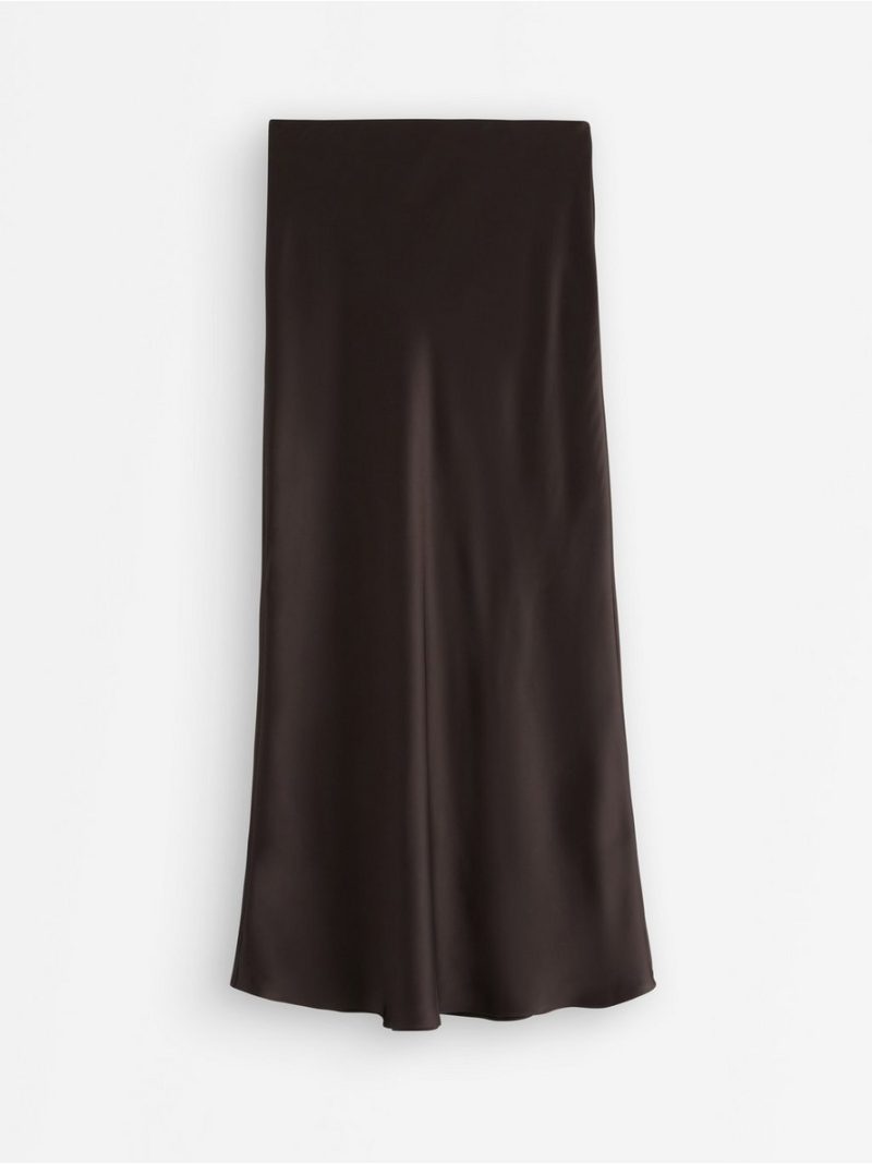 Maxi skirt in satin - 3000038-6822
