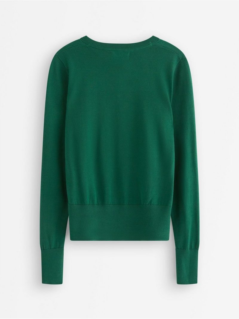 Fine-knit cardigan - 3000084-7192