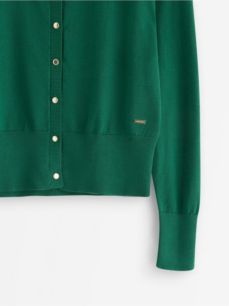 Fine-knit cardigan - 3000084-7192