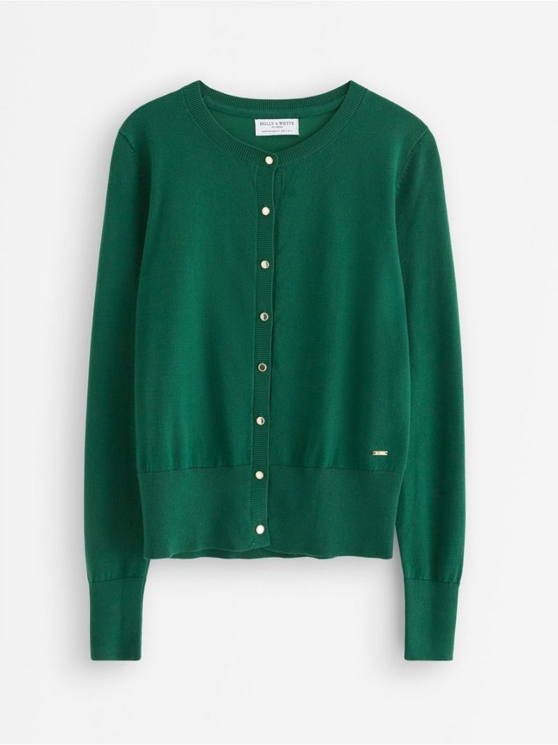 Fine-knit cardigan - 3000084-7192