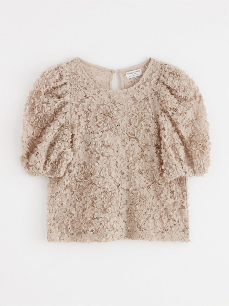 Short-sleeved top - 3000730-4344