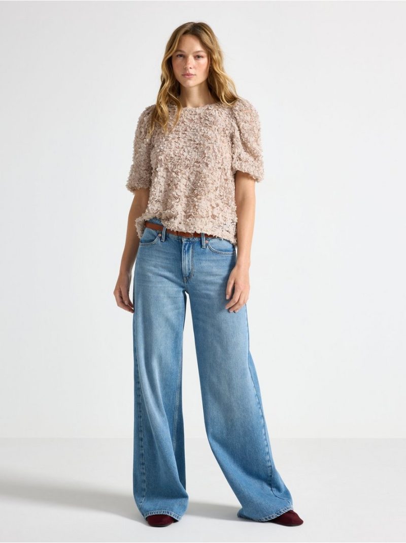 Short-sleeved top - 3000730-4344