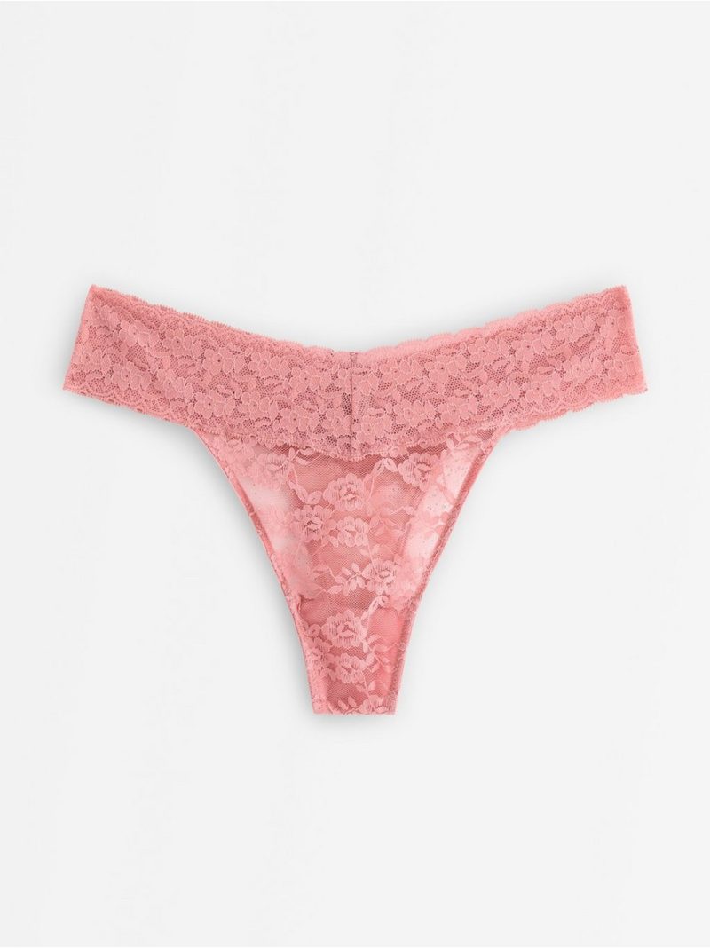 Thong in lace - 3001634-2321