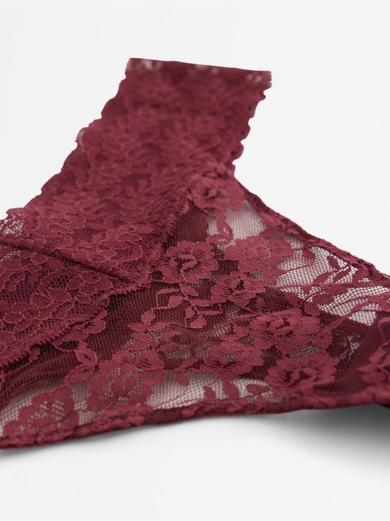 Thong in lace - 3001634-9938