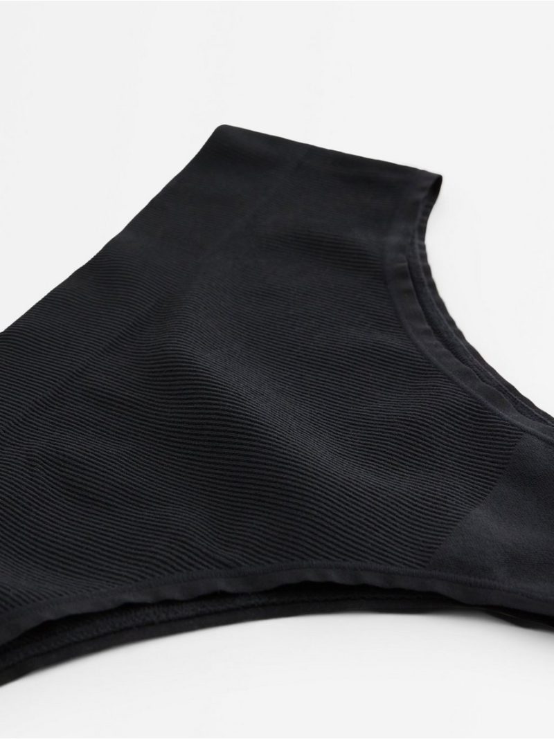 Brazilian high ribbed seamless briefs - 3001928-80