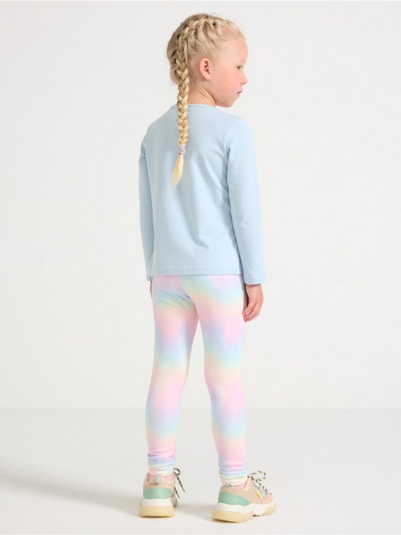 Leggings with brushed inside - 3002048-7955