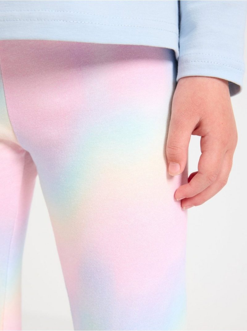 Leggings with brushed inside - 3002048-7955