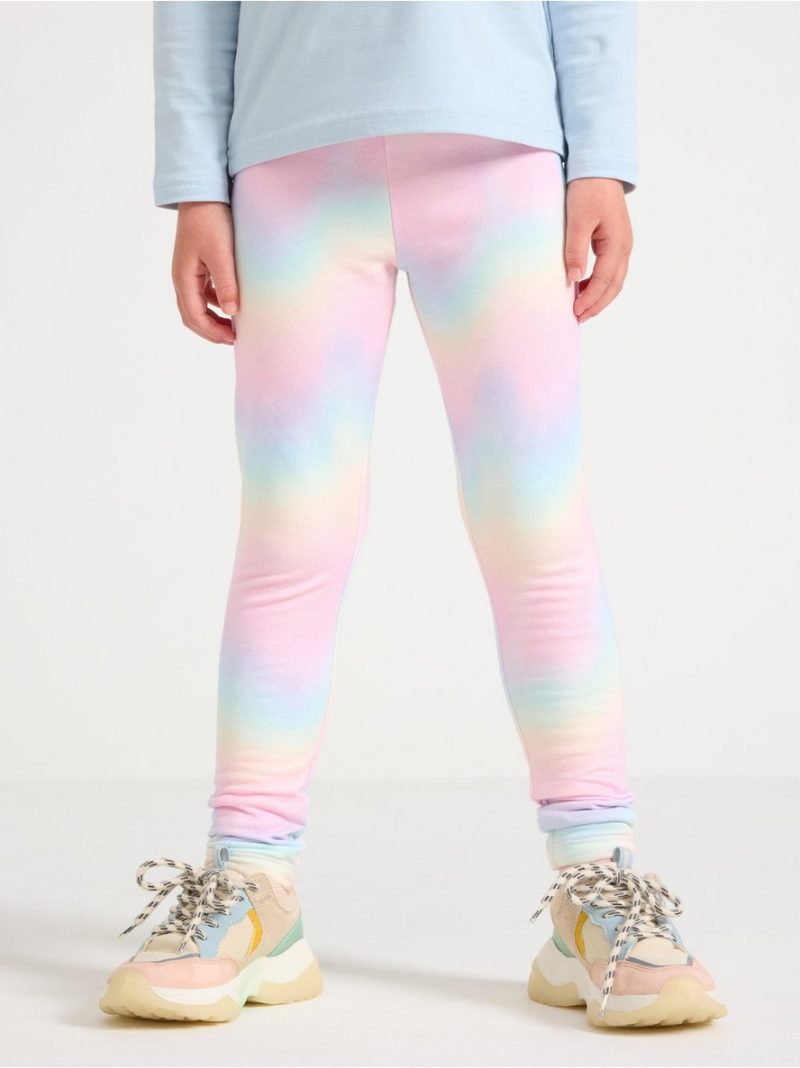 Leggings with brushed inside - 3002048-7955