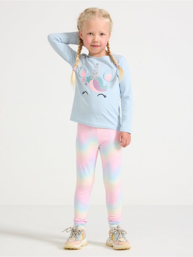 - Leggings with brushed inside Leggings with brushed inside - 3002048-7955