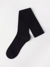 Ribbed knee-high socks in merino wool blend - 3002053-80