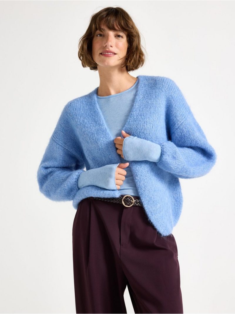 - Knitted cardigan Knitted cardigan - 3002147-7257