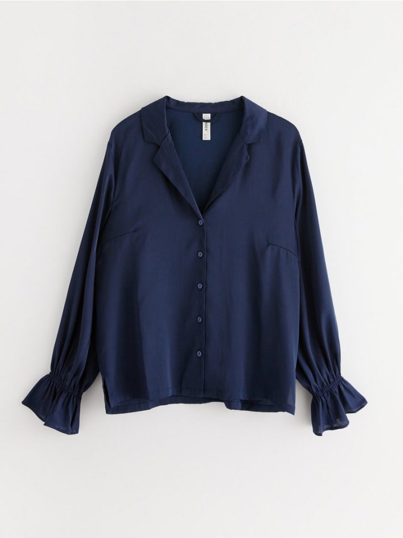 Pyjama shirt in satin - 3002373-2150