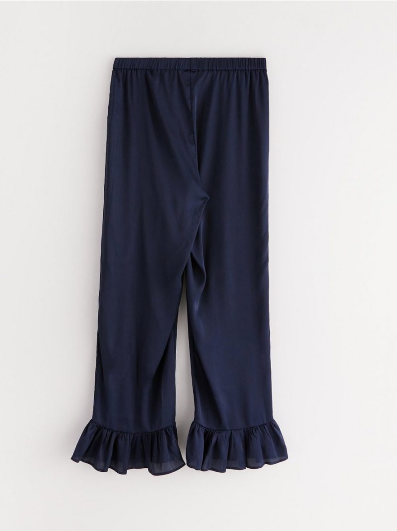 Pyjama trousers in satin - 3002375-2150