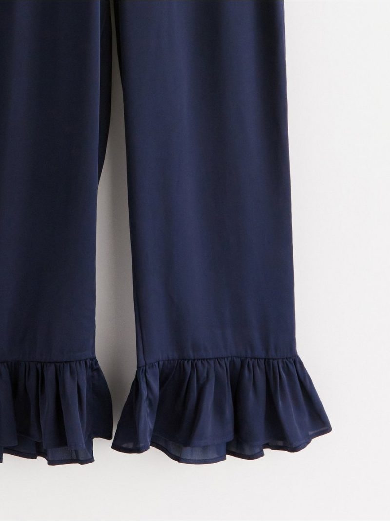 Pyjama trousers in satin - 3002375-2150