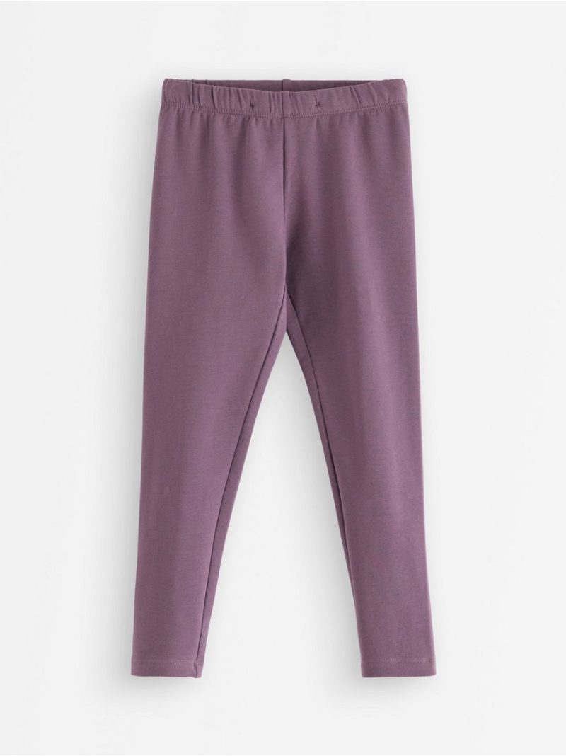 Leggings with brushed inside - 3002472-7341