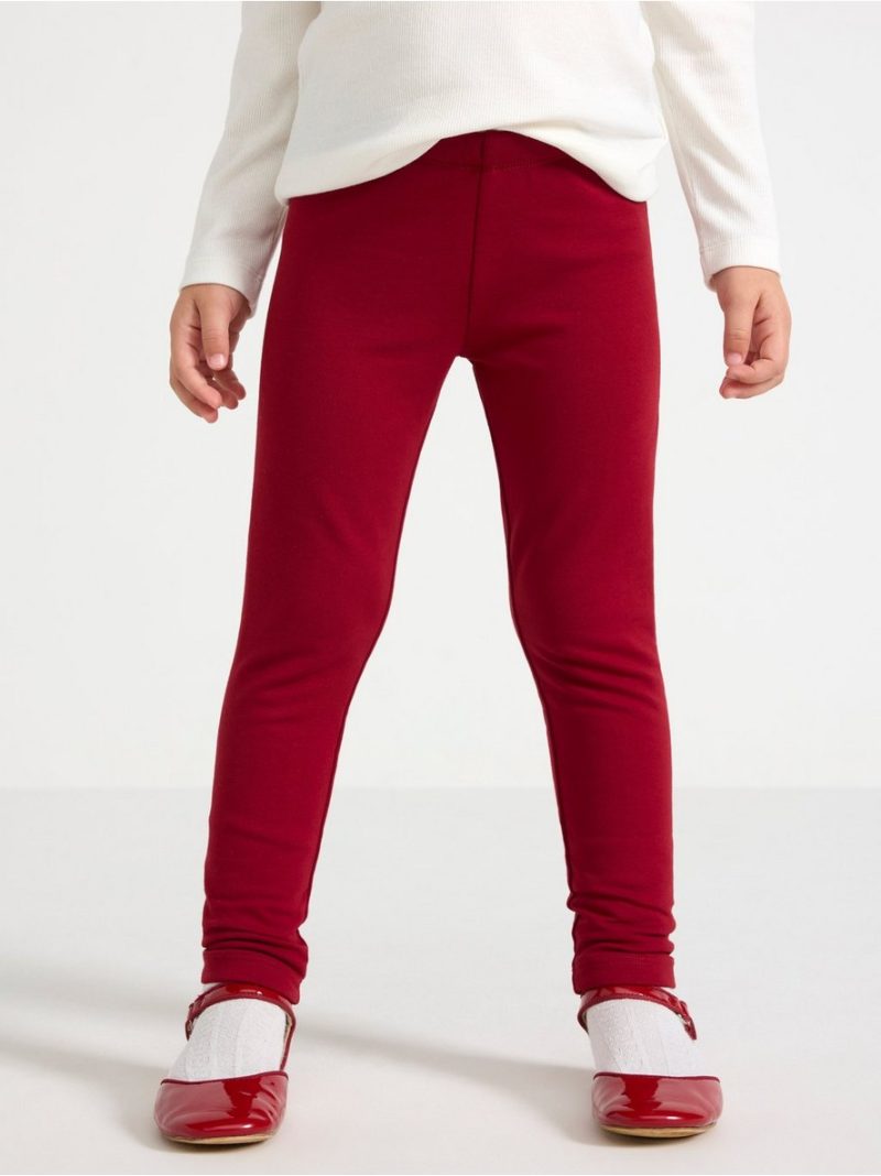 Leggings with brushed inside - 3002472-9348