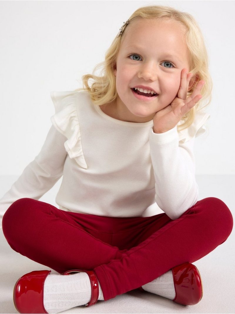 Leggings with brushed inside - 3002472-9348