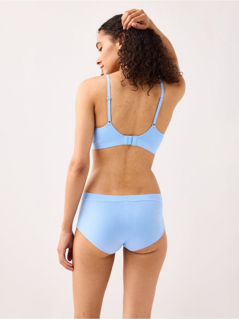 Seamless briefs with regular waist - 3002487-7483
