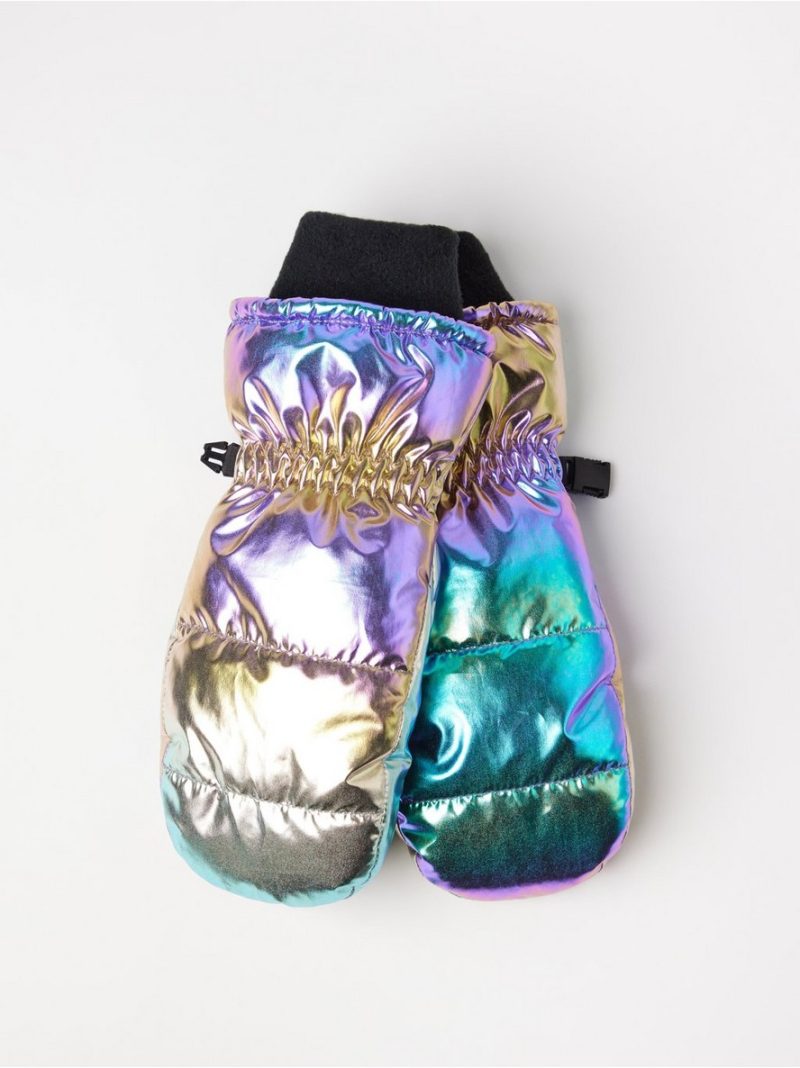 Padded mittens - 3002514-7173