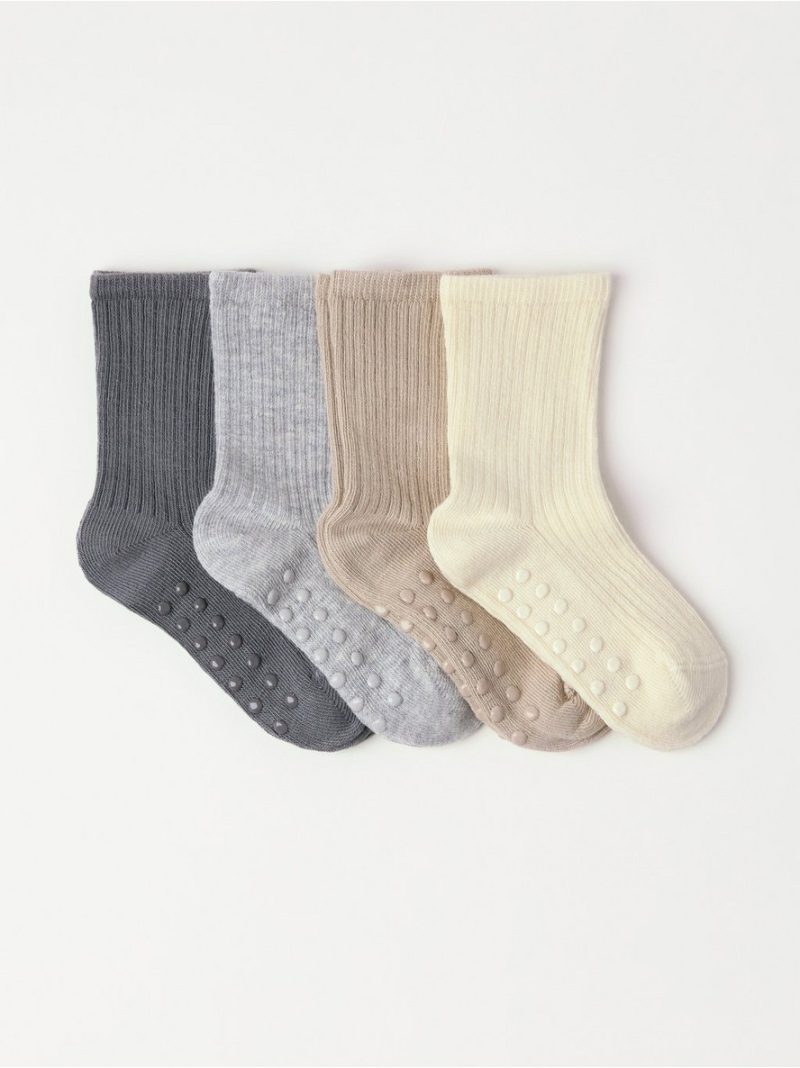 4-pack ribbed socks - 3002610-6402