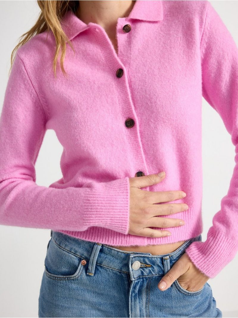 Knitted cardigan - 3002654-8628