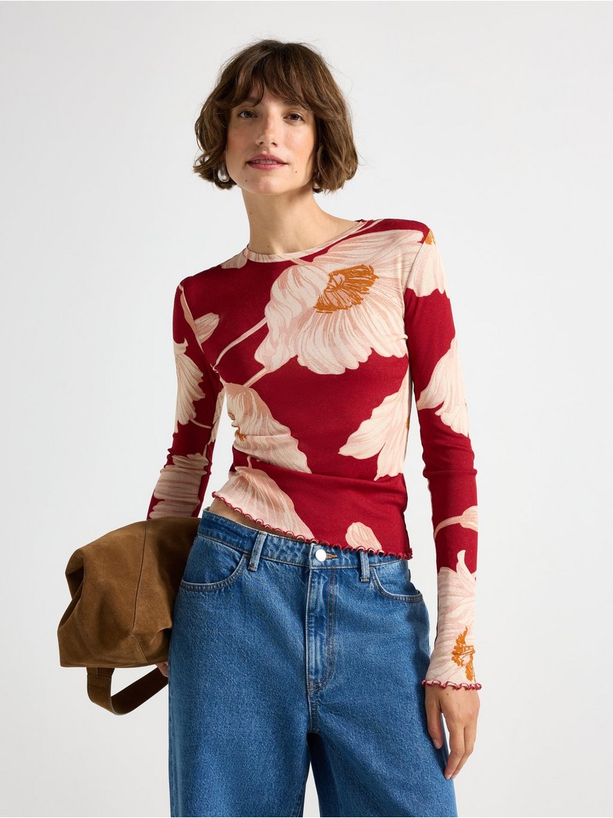 Long-sleeved top - 3002745-9612