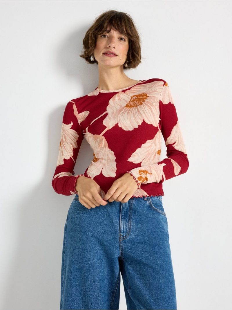 Long-sleeved top - 3002745-9612