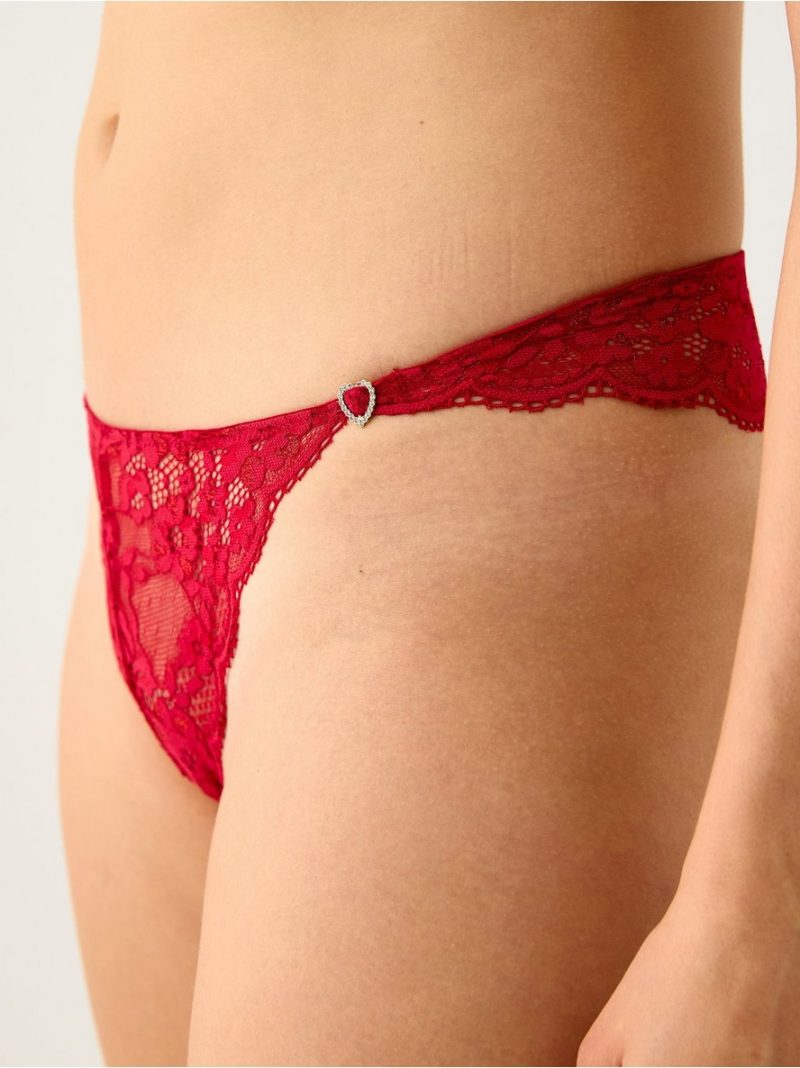 Brazilian briefs in lace - 3002903-7909