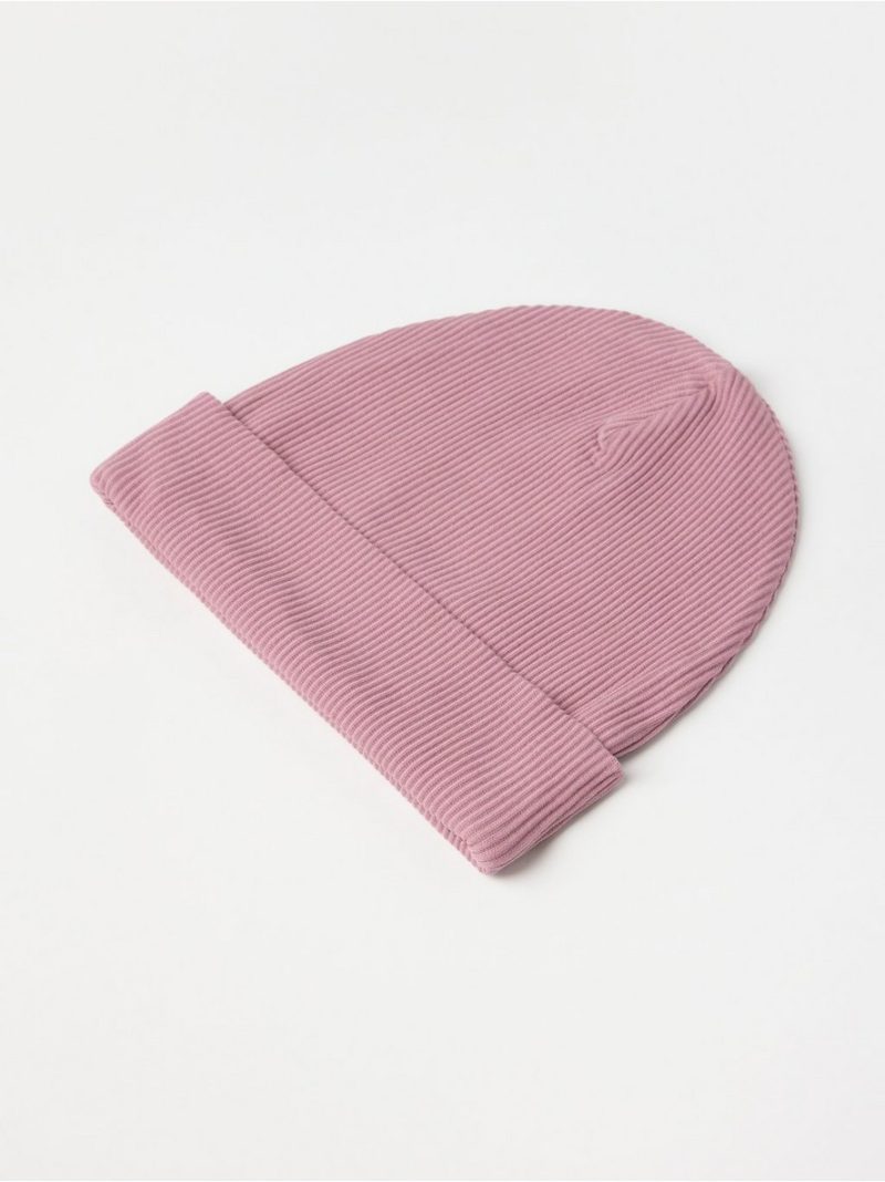 Ribbed beanie - 3003311-7660
