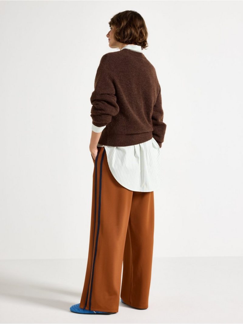Wide trousers in jersey - 3004308-9618