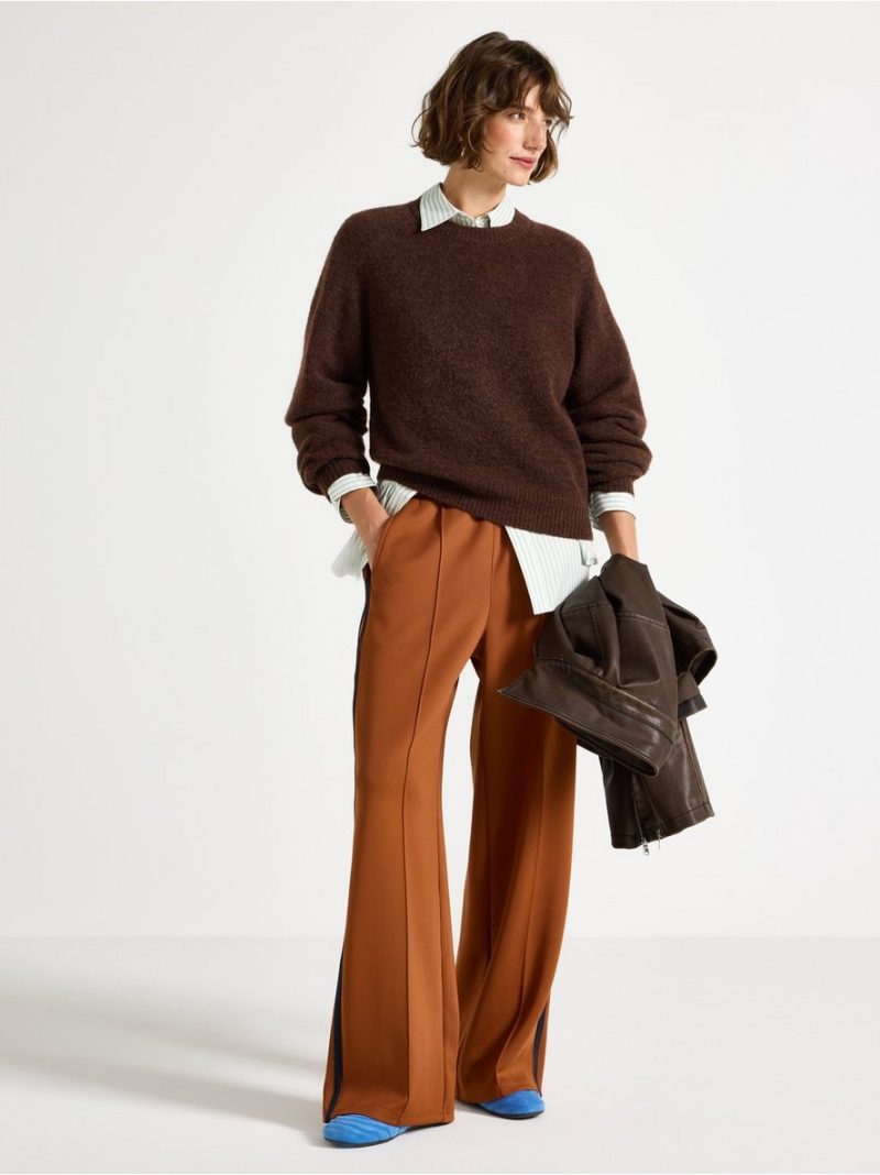 Wide trousers in jersey - 3004308-9618