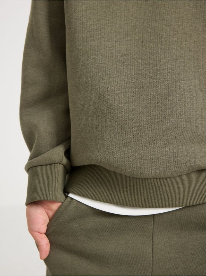 Sweatshirt with brushed inside - 3004577-6876