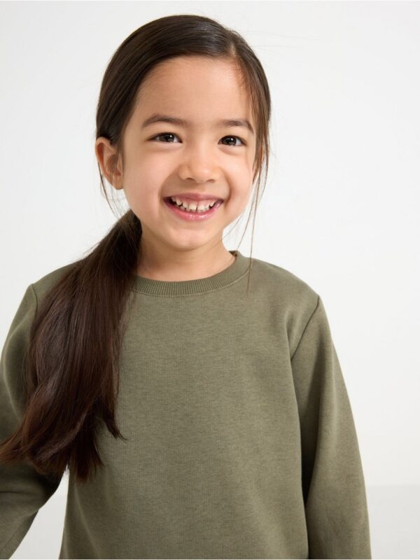 Sweatshirt with brushed inside - 3004577-6876
