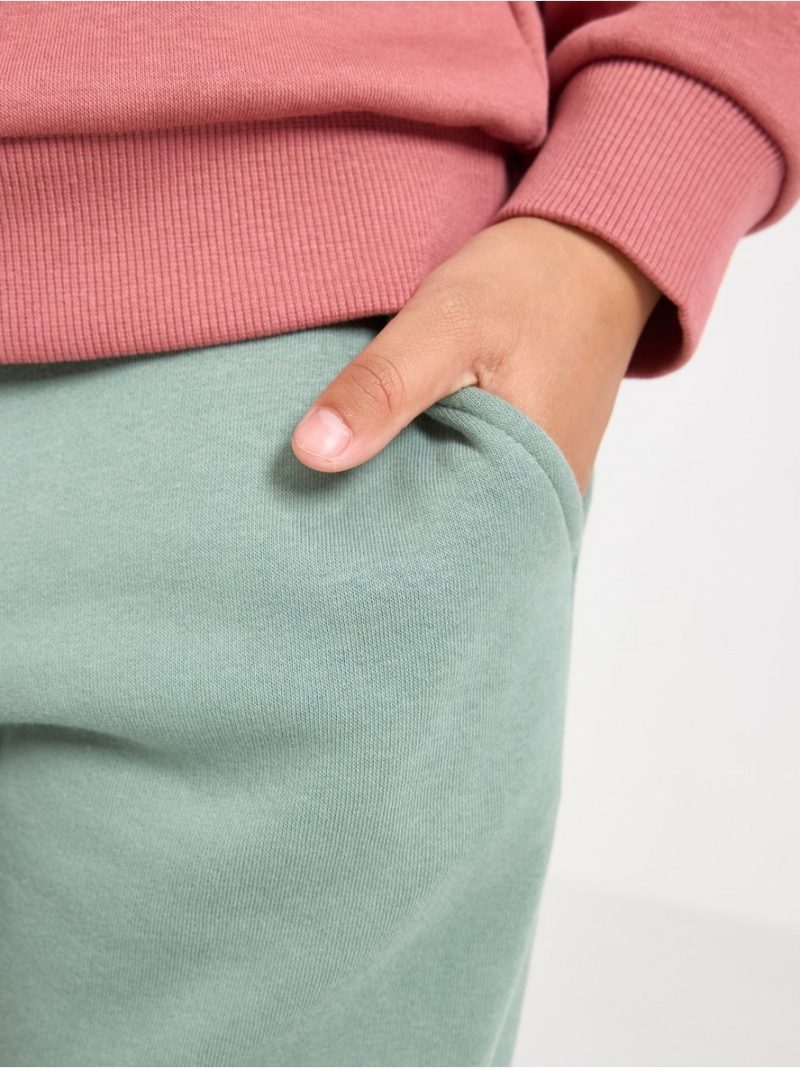 Joggers with brushed inside - 3004578-2162