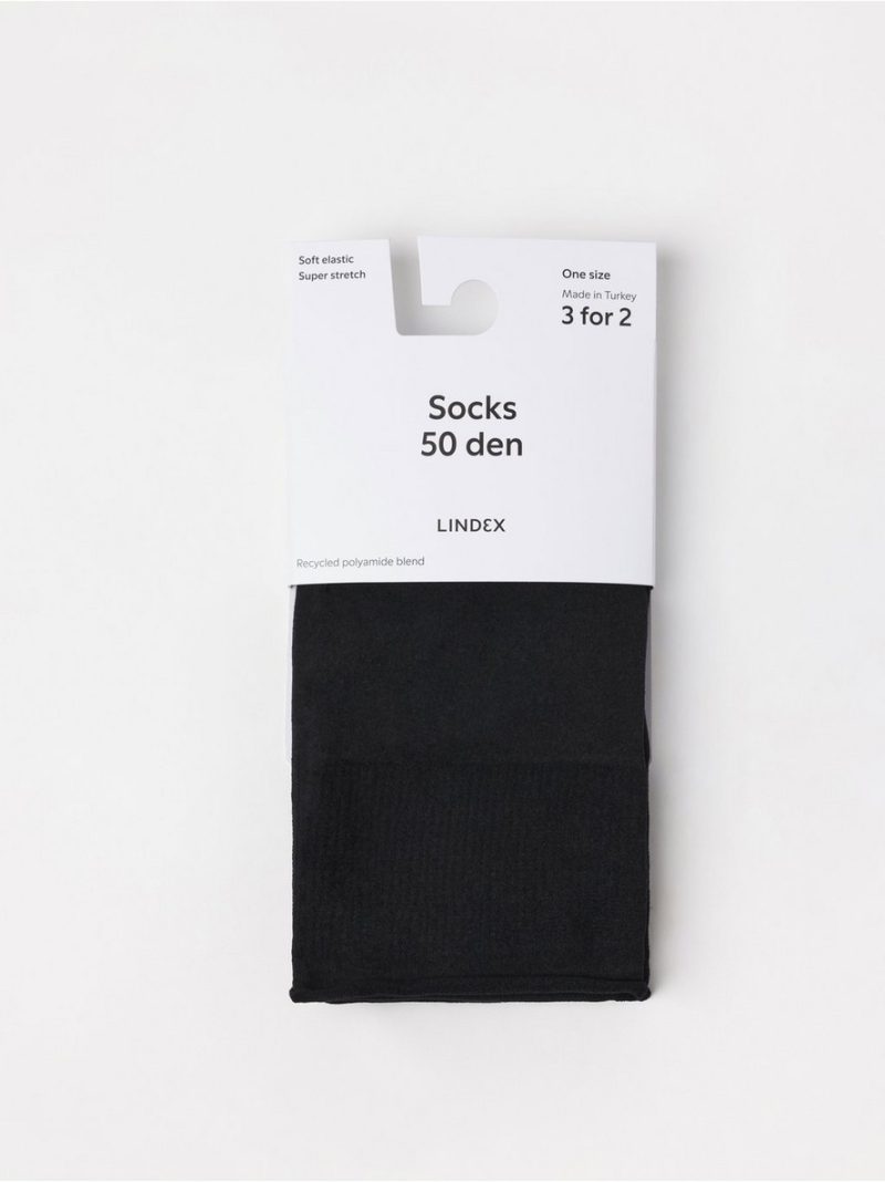 Socks with superstretch 50 denier - 3005367-80