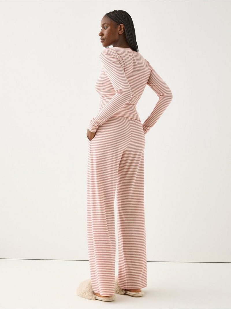 Wide pyjama trousers - 3006525-7909