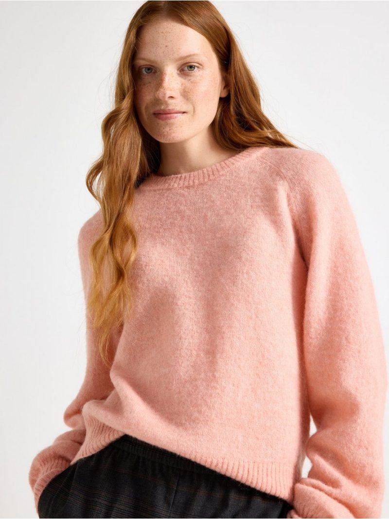 Knitted jumper in wool blend - 3006678-9617