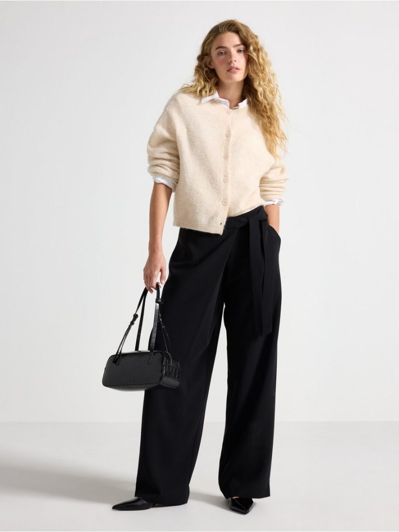 Knitted cardigan in wool blend - 3006685-2659