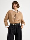 Knitted cardigan in wool blend - 3006685-7320