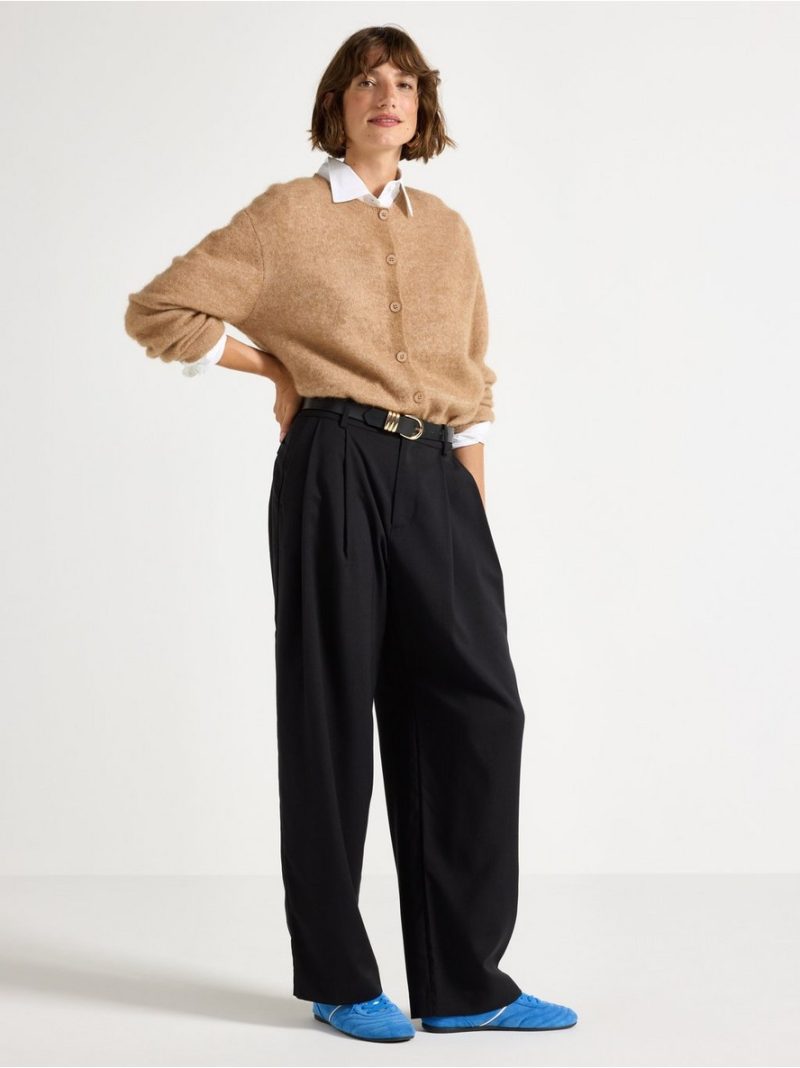 Knitted cardigan in wool blend - 3006685-7320