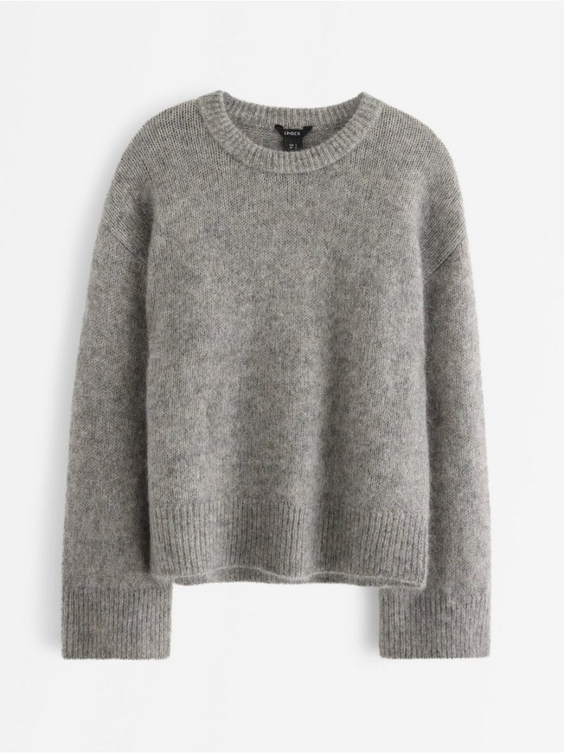 Knitted jumper in mohair blend - 3006694-9803