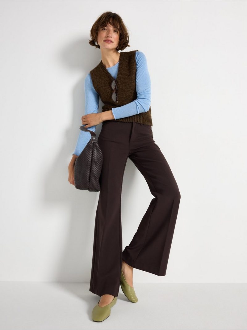 Flared trousers - 3006944-8117