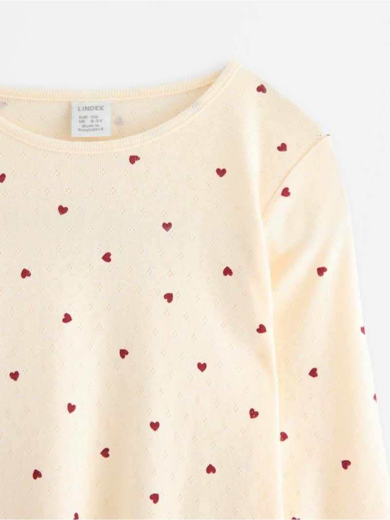 Top in pointelle - 3007013-6728