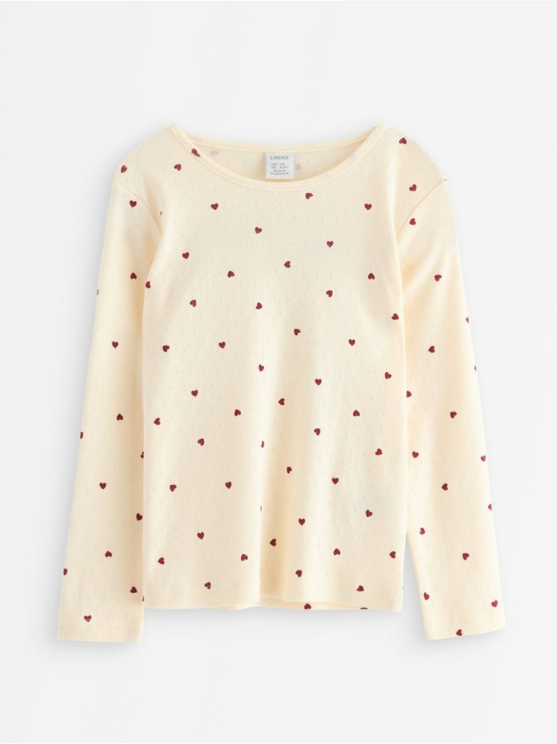 Top in pointelle - 3007013-6728