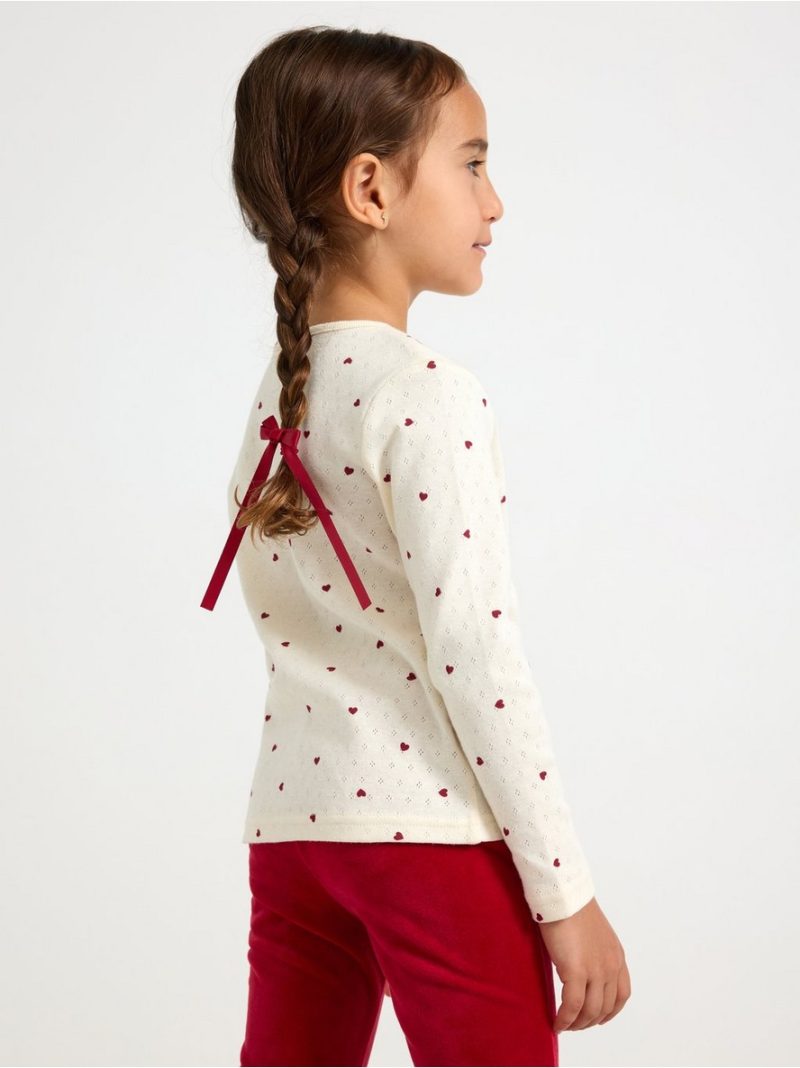Top in pointelle - 3007013-6728