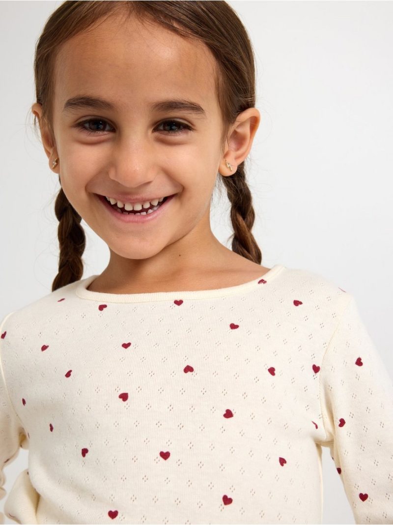 Top in pointelle - 3007013-6728
