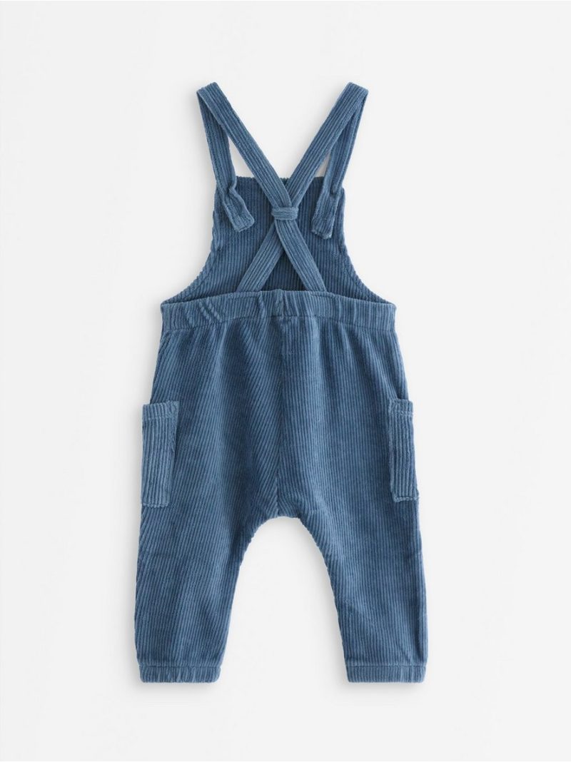 Bib trousers in corduroy - 3007040-4146