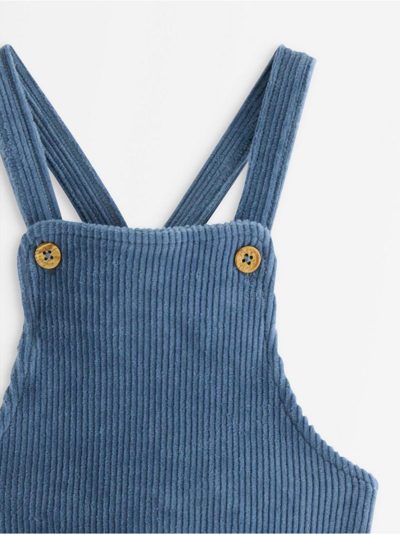 Bib trousers in corduroy - 3007040-4146