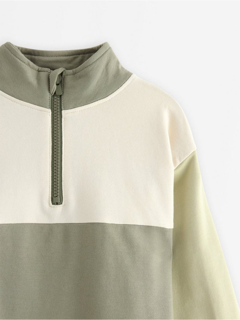 Sweatshirt with half-zip - 3007065-6901