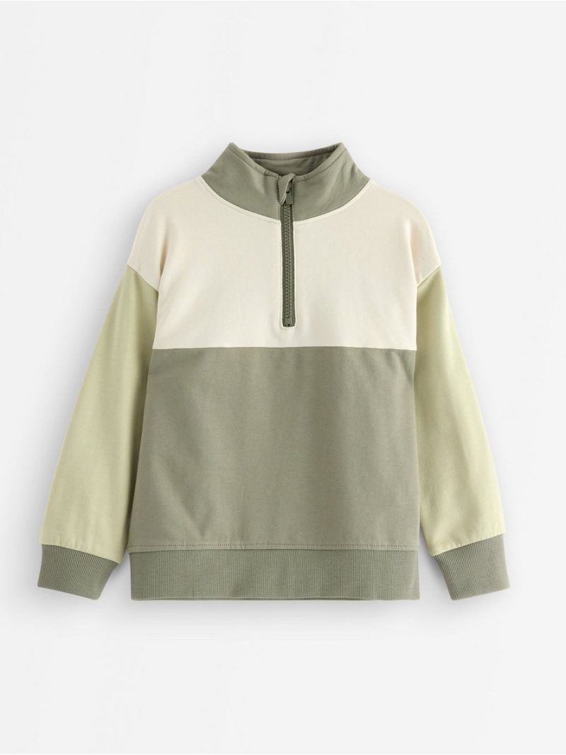 Sweatshirt with half-zip - 3007065-6901